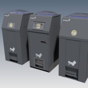 Solar powerd compacting Bins